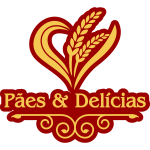 rótulo padaria pães e delicias