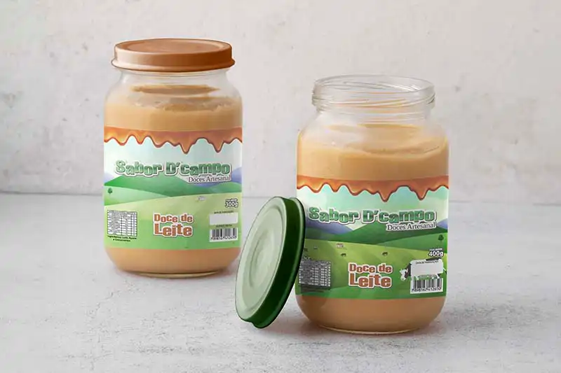 rotulo de alimentos personalizados