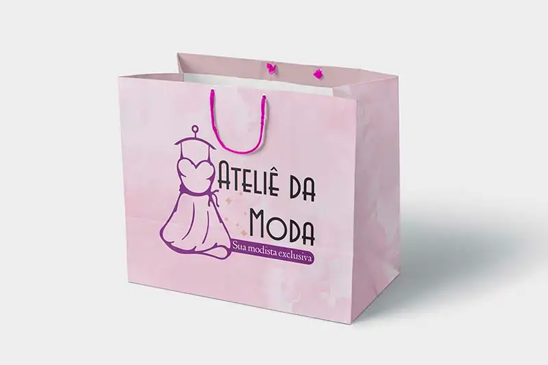 sacola para roupas femininas