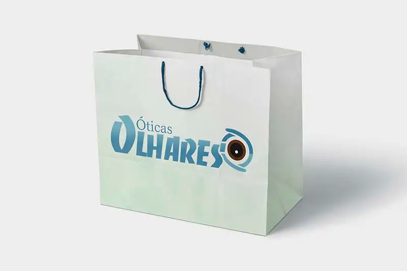 sacolas para óculos e relogios