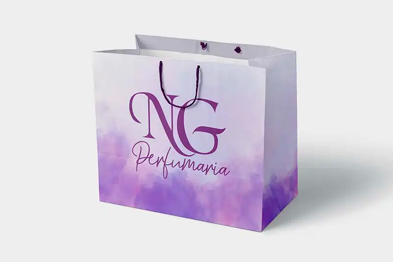 sacolas para perfumes e maquiagens